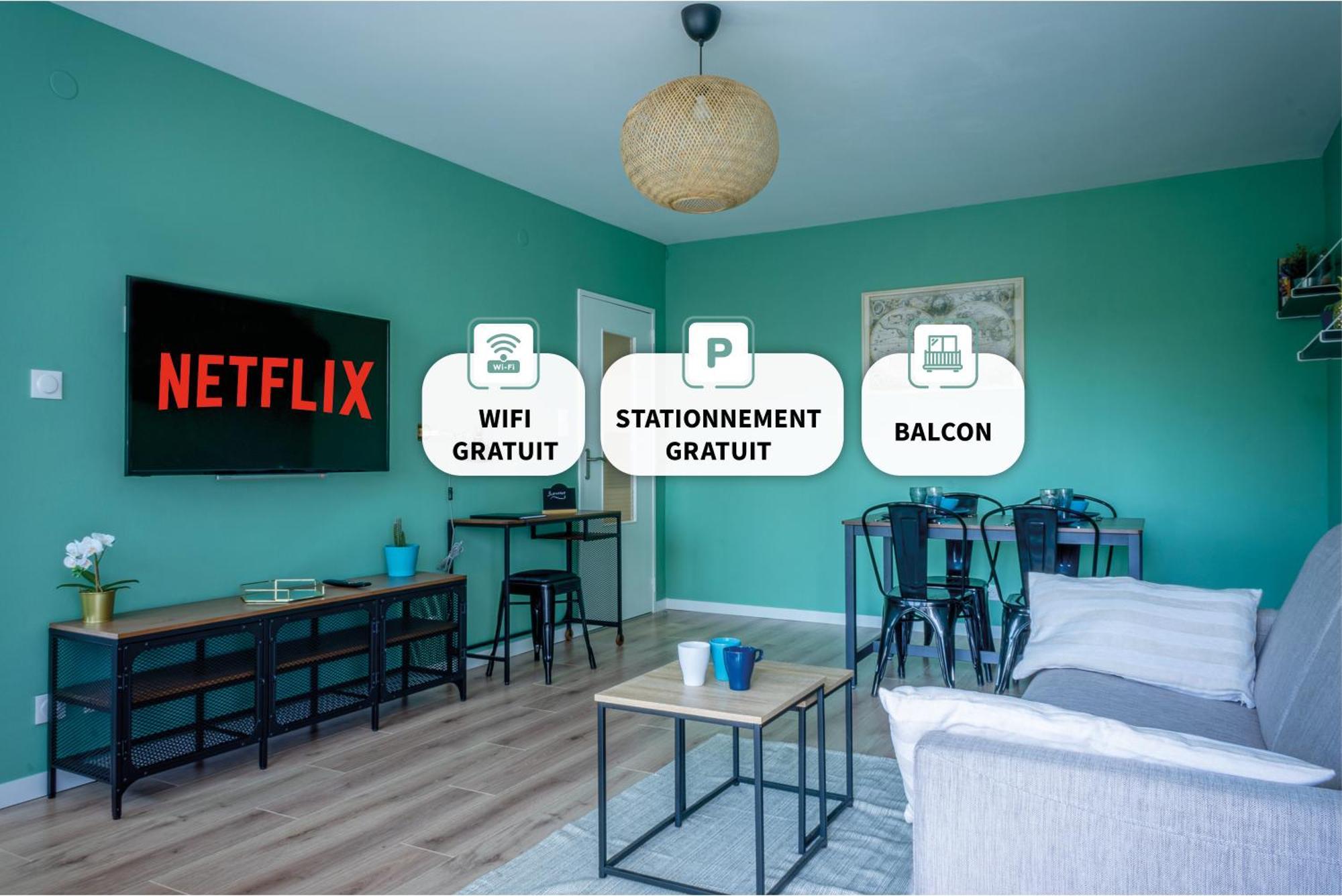 Le Colibri - Stationnement Gratuit - Balcon - Jusqu'A 4 Personnes Lejlighed Metz Eksteriør billede